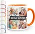 Tasse personalisiert Fotocollage Fototasse 9 Fotos persönliches Foto-Geschenk Kaffeetasse Bild selbst gestaltenSpecialMe®preview