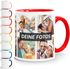 Tasse personalisiert Fotocollage Fototasse 9 Fotos persönliches Foto-Geschenk Kaffeetasse Bild selbst gestaltenSpecialMe®preview