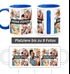 Tasse personalisiert Fotocollage Fototasse 9 Fotos persönliches Foto-Geschenk Kaffeetasse Bild selbst gestaltenSpecialMe®preview