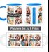 Tasse personalisiert Fotocollage Fototasse 9 Fotos persönliches Foto-Geschenk Kaffeetasse Bild selbst gestaltenSpecialMe®preview