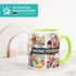 Tasse personalisiert Fotocollage Fototasse 9 Fotos persönliches Foto-Geschenk Kaffeetasse Bild selbst gestaltenSpecialMe®preview