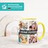 Tasse personalisiert Fotocollage Fototasse mit bis zu 5 Fotos persönliches Geschenk Kaffeetasse mit Bild selbst gestalten SpecialMe®preview