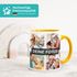 Tasse personalisiert Fotocollage Fototasse mit bis zu 5 Fotos persönliches Geschenk Kaffeetasse mit Bild selbst gestalten SpecialMe®preview