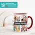 Tasse personalisiert Fotocollage Fototasse mit bis zu 5 Fotos persönliches Geschenk Kaffeetasse mit Bild selbst gestalten SpecialMe®preview