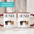 Tasse personalisiert Hunde Mama Hundefiguren mit bis zu 3 Namen anpassbar Geschenkidee Hundebesitzerin SpecialMe®preview