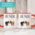 Tasse personalisiert Hunde Mama Hundefiguren mit bis zu 3 Namen anpassbar Geschenkidee Hundebesitzerin SpecialMe®preview