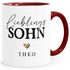 Tasse personalisiert Lieblingssohn Lieblingstochter Wunschname Namenstasse Geschenkidee für Erwachsene Kinder SpecialMe®preview