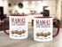 Tasse personalisiert Mama's kleine Scheißerchen anpassbare Namen Kackhaufen Geschenk für Mama MoonWorks®preview