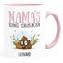 Tasse personalisiert Mama's kleine Scheißerchen anpassbare Namen Kackhaufen Geschenk für Mama MoonWorks®preview