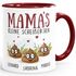 Tasse personalisiert Mama's kleine Scheißerchen anpassbare Namen Kackhaufen Geschenk für Mama MoonWorks®preview