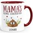 Tasse personalisiert Mama's kleine Scheißerchen anpassbare Namen Kackhaufen Geschenk für Mama MoonWorks®preview