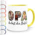Tasse personalisiert mit 3 Fotos Fotocollage Geschenke für Opa du bist der Beste SpecialMe®preview