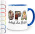 Tasse personalisiert mit 3 Fotos Fotocollage Geschenke für Opa du bist der Beste SpecialMe®preview