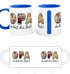 Tasse personalisiert mit 3 Fotos Fotocollage Geschenke für Opa du bist der Beste SpecialMe®preview