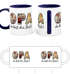 Tasse personalisiert mit 3 Fotos Fotocollage Geschenke für Opa du bist der Beste SpecialMe®preview