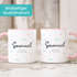 Tasse Personalisiert mit Name Datum Geschenk {style_variation_string} Kreuz Fisch Design Keramik 325ml SpecialMe®preview