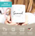 Tasse Personalisiert mit Name Datum Geschenk {style_variation_string} Kreuz Fisch Design Keramik 325ml SpecialMe®preview