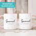 Tasse Personalisiert mit Name Datum Geschenk {style_variation_string} Kreuz Fisch Design Keramik 325ml SpecialMe®preview