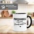 Tasse personalisiert Spruch Professionelle Chaos Koordinatorin Geschenkidee Chef Chefin Teamleiter Assistentin lustige Bürotasse MoonWorks®preview