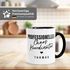 Tasse personalisiert Spruch Professionelle Chaos Koordinatorin Geschenkidee Chef Chefin Teamleiter Assistentin lustige Bürotasse MoonWorks®preview