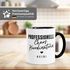 Tasse personalisiert Spruch Professionelle Chaos Koordinatorin Geschenkidee Chef Chefin Teamleiter Assistentin lustige Bürotasse MoonWorks®preview