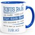 Tasse personalisiertes Geschenk Spruch Papa/Mama Ich habe versucht für dich das beste Geschenk zu finden... anpassbarer Name SpecialMe®preview