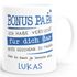 Tasse personalisiertes Geschenk Spruch Papa/Mama Ich habe versucht für dich das beste Geschenk zu finden... anpassbarer Name SpecialMe®preview