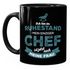 Tasse Rentner Ich bin im Ruhestand mein einziger Chef ist meine Frau lustiges Geschenk Rente MoonWorks®preview