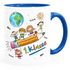 Tasse Schulkind Geschenk Einschulung 1. Klasse Strichmännchen lustig Kindertasse aus Keramik für Jungen Mädchen SpecialMe®preview