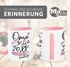 Tasse Schwangerschaft Loading Jahreszahl anpassbar Geschenk werdende Mama Papa Oma Opa Tante Onkel Patentante Patenonkel Moonworks®preview