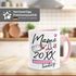 Tasse Schwangerschaft Loading Jahreszahl anpassbar Geschenk werdende Mama Papa Oma Opa Tante Onkel Patentante Patenonkel Moonworks®preview