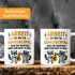 Tasse Spruch Arbeit ist wie ein Banküberfall Bürotasse Geschenk Kollegen Team lustige Kaffeebecher MoonWorks®preview