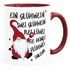 Tasse Spruch Ein Glühwein Swei Glühwein-Becher Wichtel Weihnachtsmarkt Geschenk Bürotasse lustige Kaffeebecher MoonWorks®preview