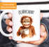 Tasse Spruch Käffchen Wortspiel Affe lustige Tiermotive Bürotasse lustige Kaffeebecher Geschenk Kaffeeliebhaber MoonWorks®preview