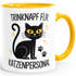 Tasse Spruch Katze Trinknapf für Katzenpersonal Geschenkidee Katzenbesitzer Bürotasse lustige Kaffeebecher SpecialMe®preview