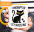 Tasse Spruch Katze Trinknapf für Katzenpersonal Geschenkidee Katzenbesitzer Bürotasse lustige Kaffeebecher SpecialMe®preview
