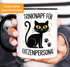 Tasse Spruch Katze Trinknapf für Katzenpersonal Geschenkidee Katzenbesitzer Bürotasse lustige Kaffeebecher SpecialMe®preview
