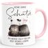 Tasse Spruch Liebe Lustig Keine Sorge Schatz ich werde dich für den Rest deines Lebens nerven Geschenk SpecialMe®preview