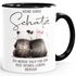 Tasse Spruch Liebe Lustig Keine Sorge Schatz ich werde dich für den Rest deines Lebens nerven Geschenk SpecialMe®preview