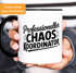 Tasse Spruch Professioneller Chaos Koordinator Geschenk Eltern Freunde Kollegen Bürotasse lustige Kaffeebecher MoonWorks®preview