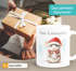 Tasse {style_variation_string} Frohe Weihnachten Design Geschenkidee Weihnachtstasse mit Tieren Illustration SpecialMe®preview