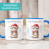 Tasse {style_variation_string} Frohe Weihnachten Design Geschenkidee Weihnachtstasse mit Tieren Illustration SpecialMe®preview