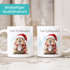Tasse {style_variation_string} Frohe Weihnachten Design Geschenkidee Weihnachtstasse mit Tieren Illustration SpecialMe®preview