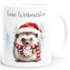 Tasse {style_variation_string} Frohe Weihnachten Design Geschenkidee Weihnachtstasse mit Tieren Illustration SpecialMe®preview