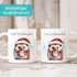 Tasse {style_variation_string} Frohe Weihnachten Design Geschenkidee Weihnachtstasse mit Tieren Illustration SpecialMe®preview