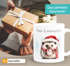 Tasse {style_variation_string} Frohe Weihnachten Design Geschenkidee Weihnachtstasse mit Tieren Illustration SpecialMe®preview