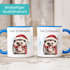 Tasse {style_variation_string} Frohe Weihnachten Design Geschenkidee Weihnachtstasse mit Tieren Illustration SpecialMe®preview