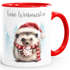 Tasse {style_variation_string} Frohe Weihnachten Design Geschenkidee Weihnachtstasse mit Tieren Illustration SpecialMe®preview