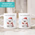 Tasse {style_variation_string} Frohe Weihnachten Design Geschenkidee Weihnachtstasse mit Tieren Illustration SpecialMe®preview