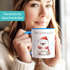 Tasse {style_variation_string} Frohe Weihnachten Design Geschenkidee Weihnachtstasse mit Tieren Illustration SpecialMe®preview